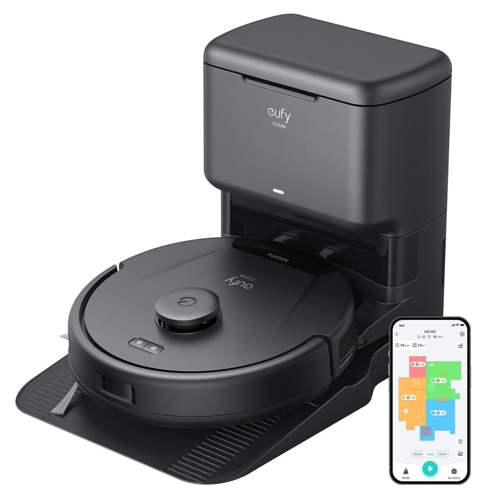 Robot Vacuum LiDAR + Self-Empty Station