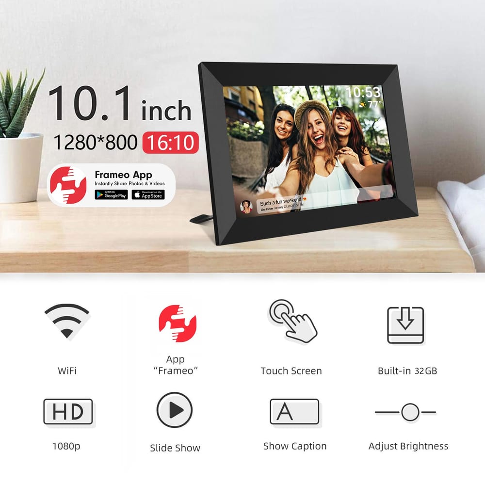 Cornice Foto Digitale WiFi Touch