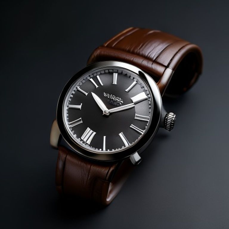 Elegante Dress-Uhr Stahl Saphir 39mm