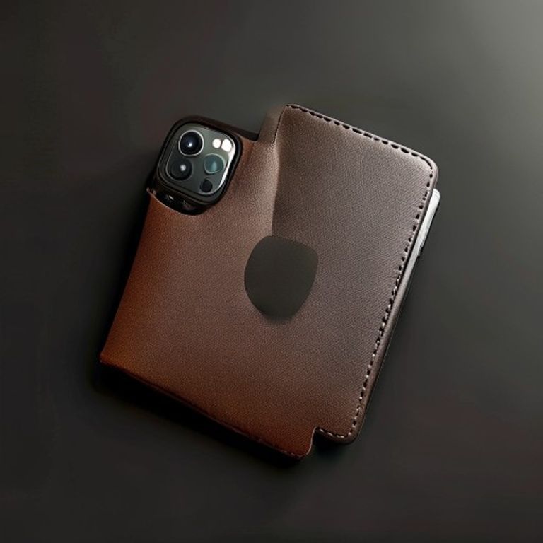 MagSafe Vegane Leder Wallet