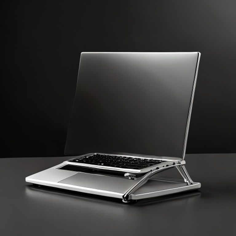 Suporte Laptop Ajustável Alumínio
